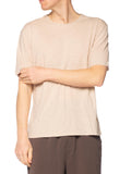 T-shirt Gianni Lupo Beige taglio vivo GL1053F BEIGE GIANNI LUPO 