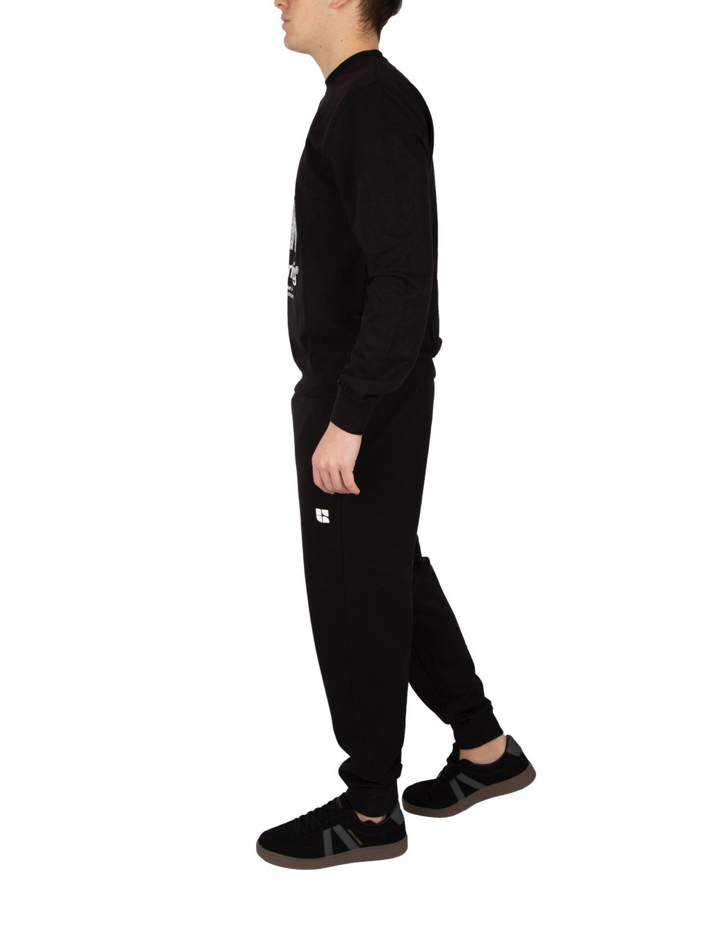 Felpa Urban Ring Stampa nera con logo UR812026 NERO URBAN RING 