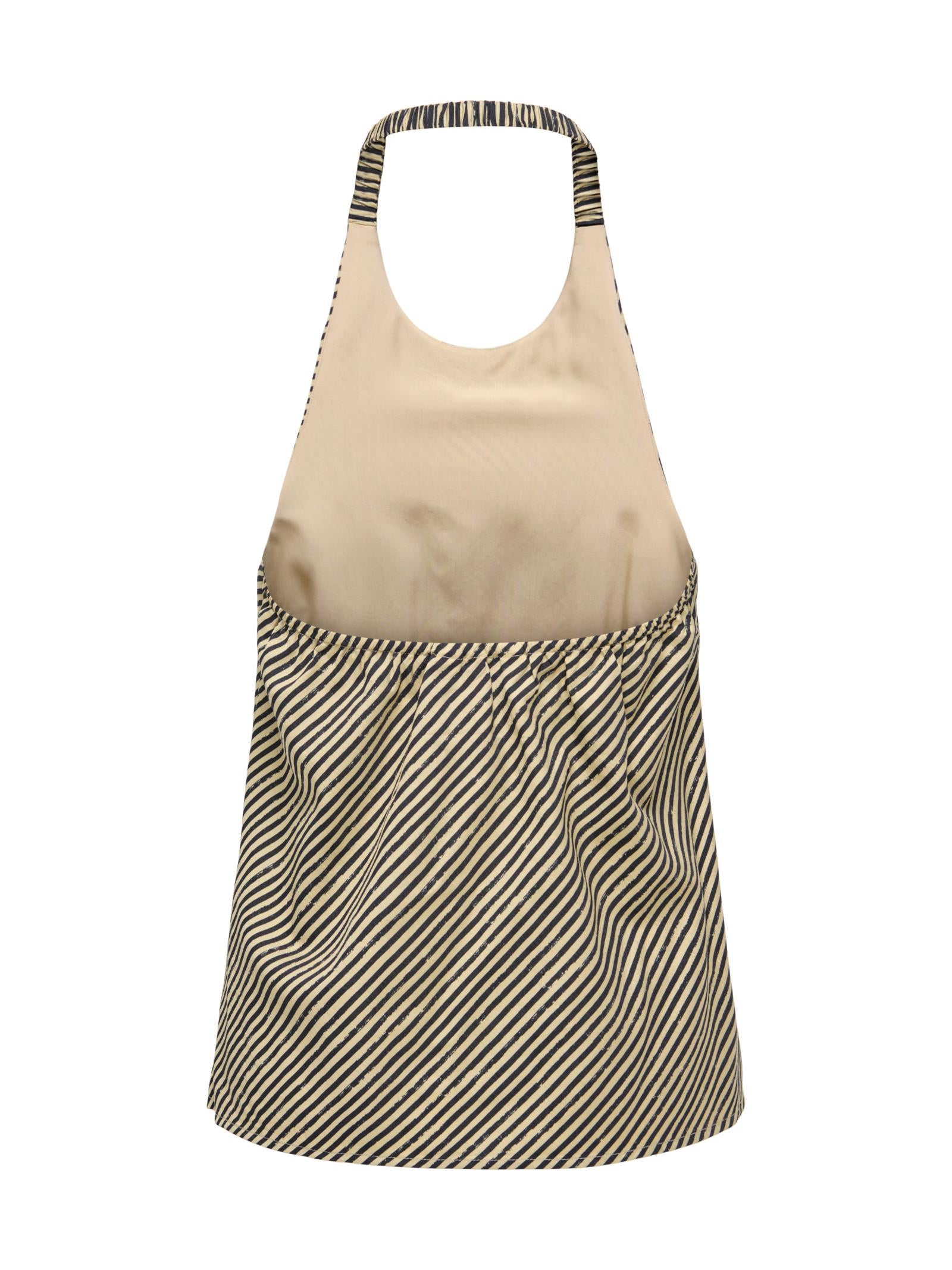Top Only Nero Beige a righe 15374869 /Black ONLY 