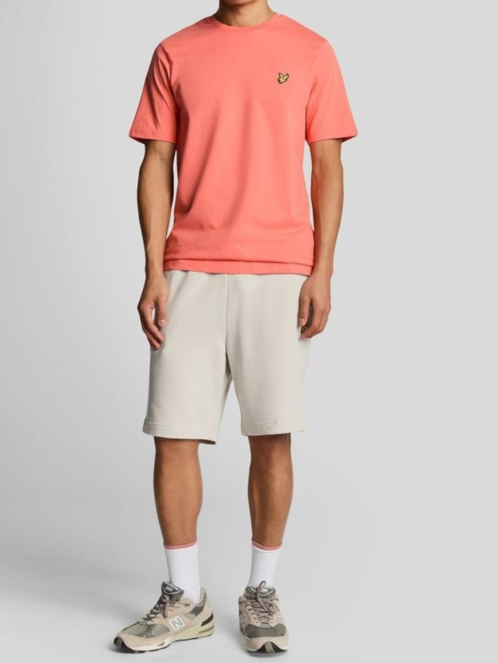 Bermuda Lyle & Scott Beige  in felpa ML414VOG COVE LYLE & SCOTT 