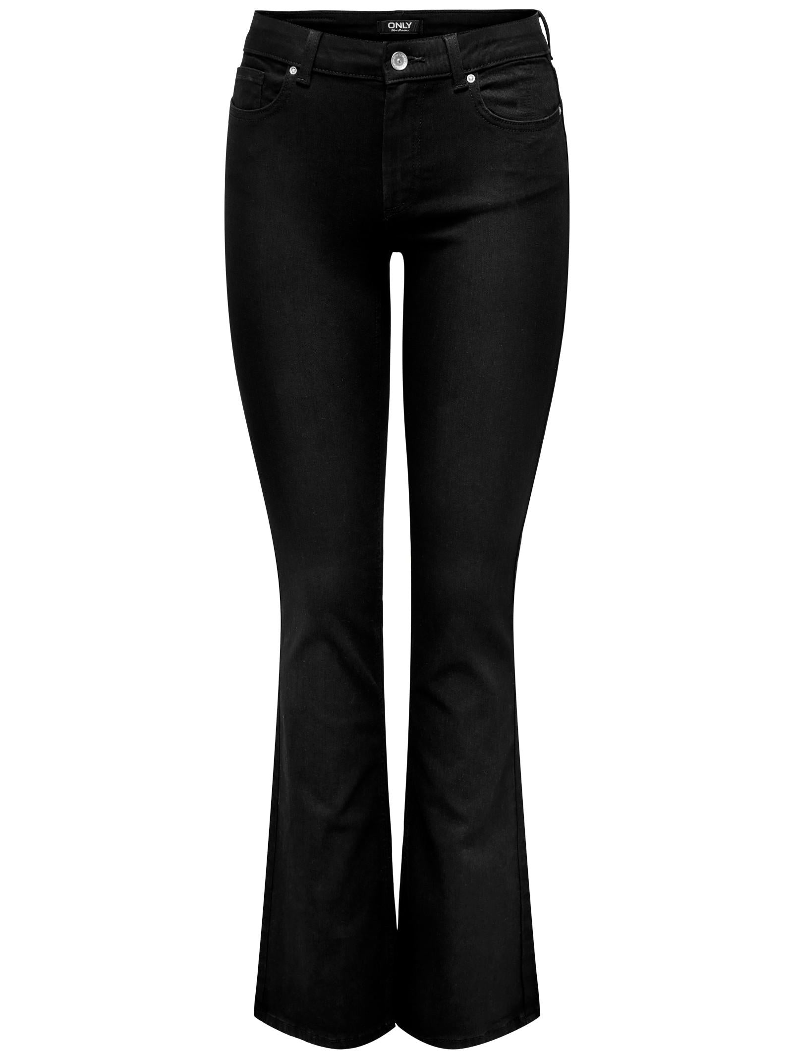 Jeans Only Black Denim Flared 15324908 /Black Denim ONLY 