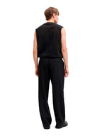 T-shirt Jack & Jones Nero Soho smanicata 12288001 /Black JACK & JONES 