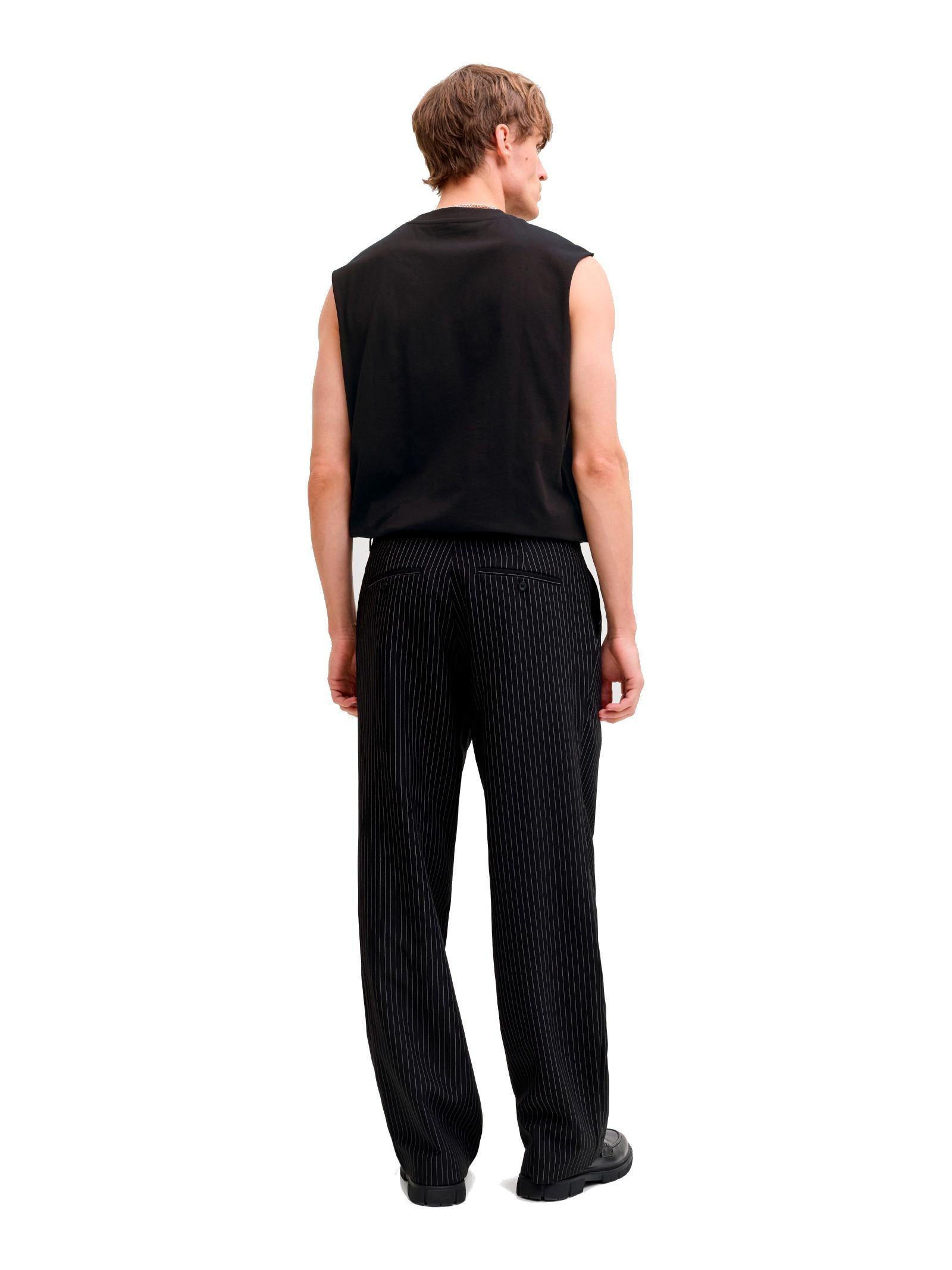 T-shirt Jack & Jones Nero Soho smanicata 12288001 /Black JACK & JONES 