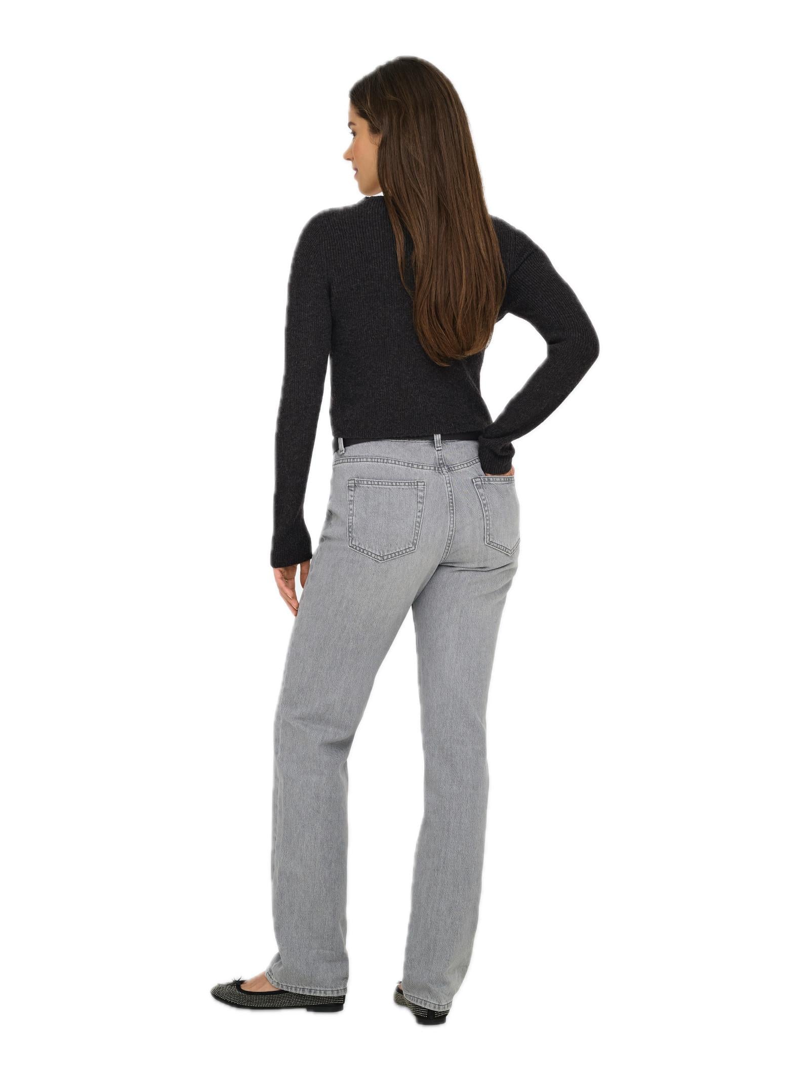 Cardigan Only Rica Antracite scollo a V 15349137 /Dark Grey Melange ONLY 