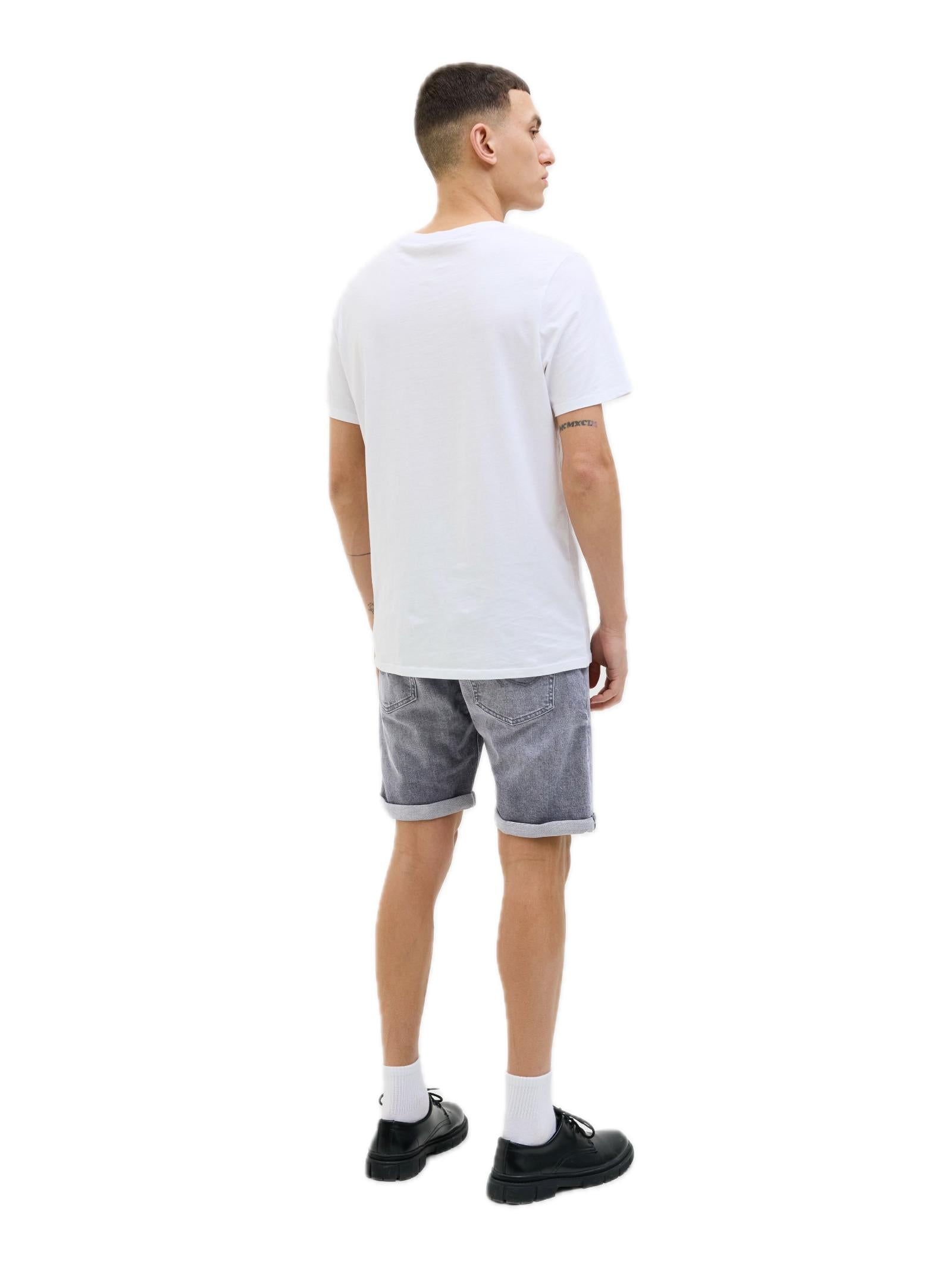 Bermuda Jack & Jones Grigio Rick 12269612 /Grey Denim JACK & JONES 