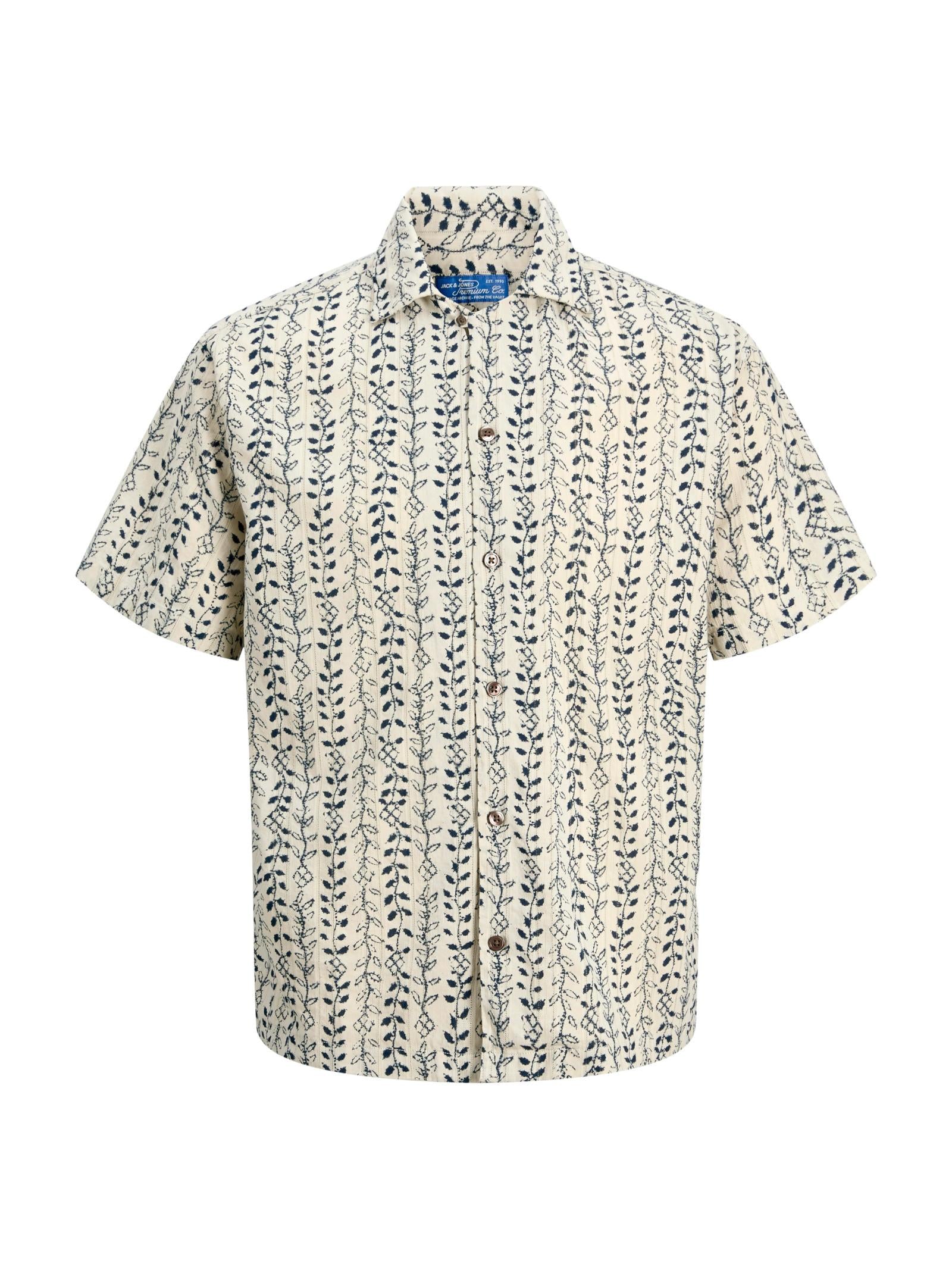Camicia Jack & Jones Lyon Beige fantasia 12291968 /Moonstruck JACK & JONES 