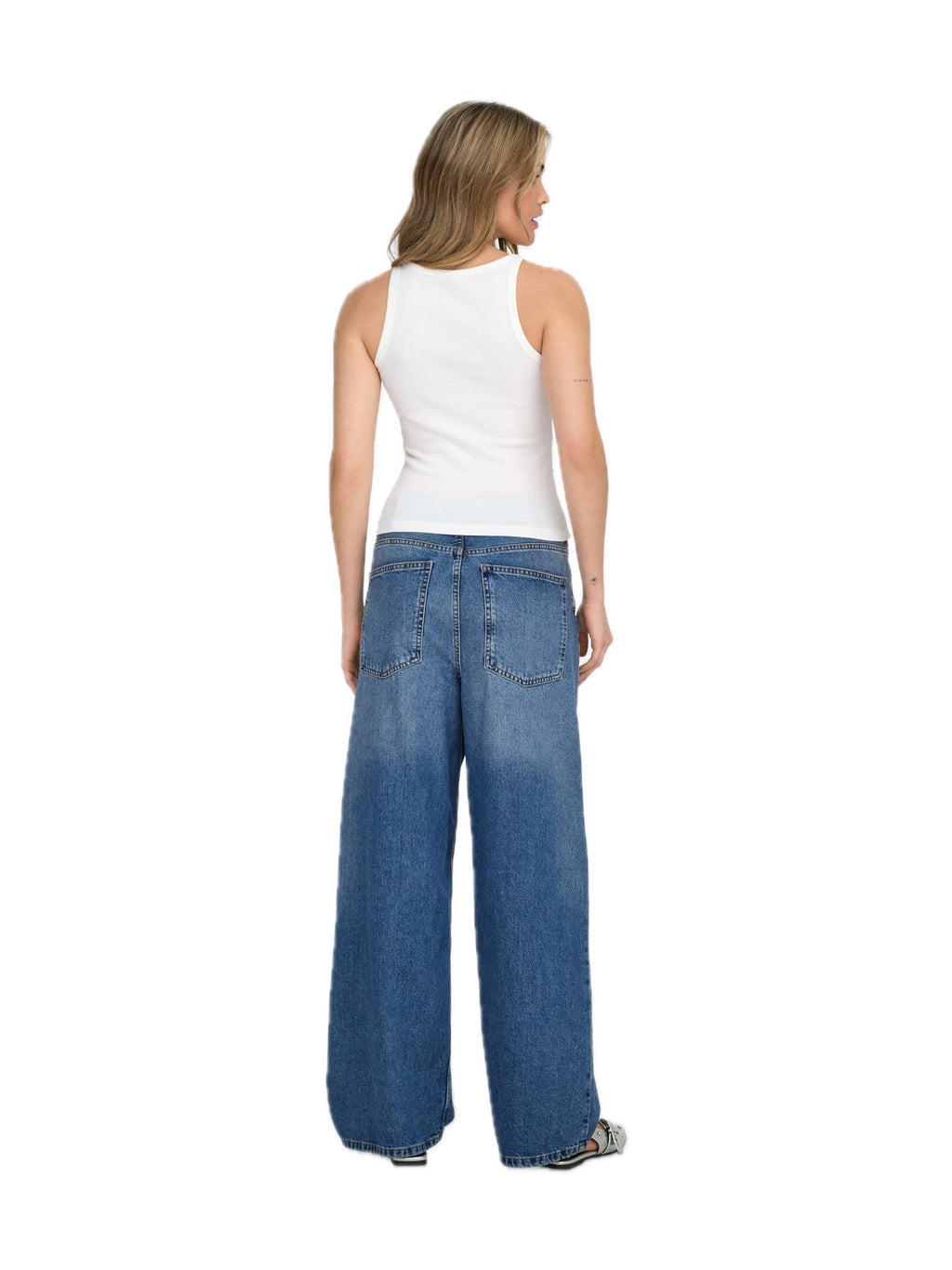 Top Only Filiz Bianco strass 15368917 /Cloud Dancer ONLY 