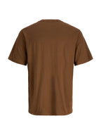 T-shirt Jack & Jones Soho Marrone con logo 12278787 /Cocoa JACK & JONES 
