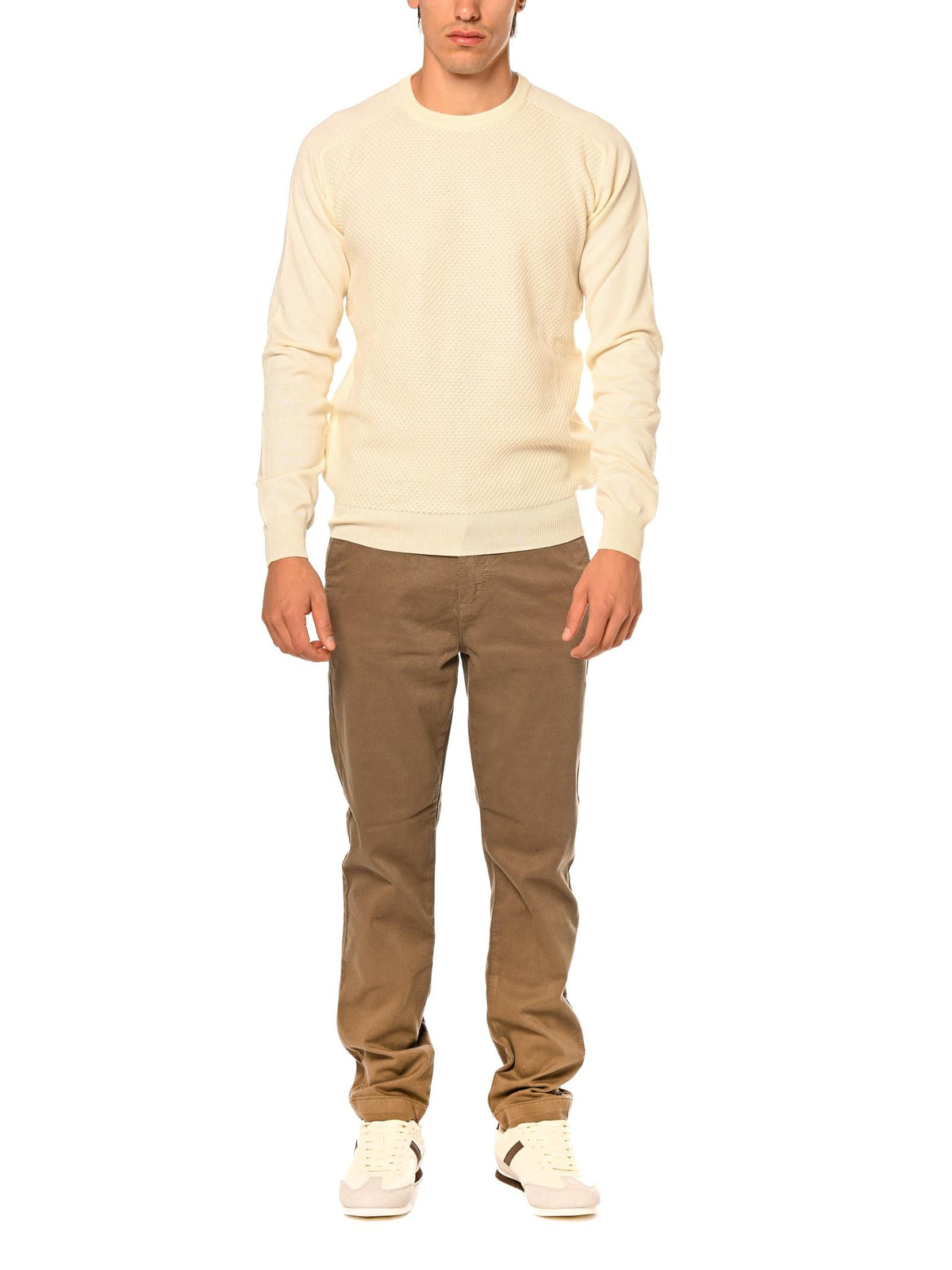 Maglia Seinse Panna lavorata MI3064 PANNA SEINSE 