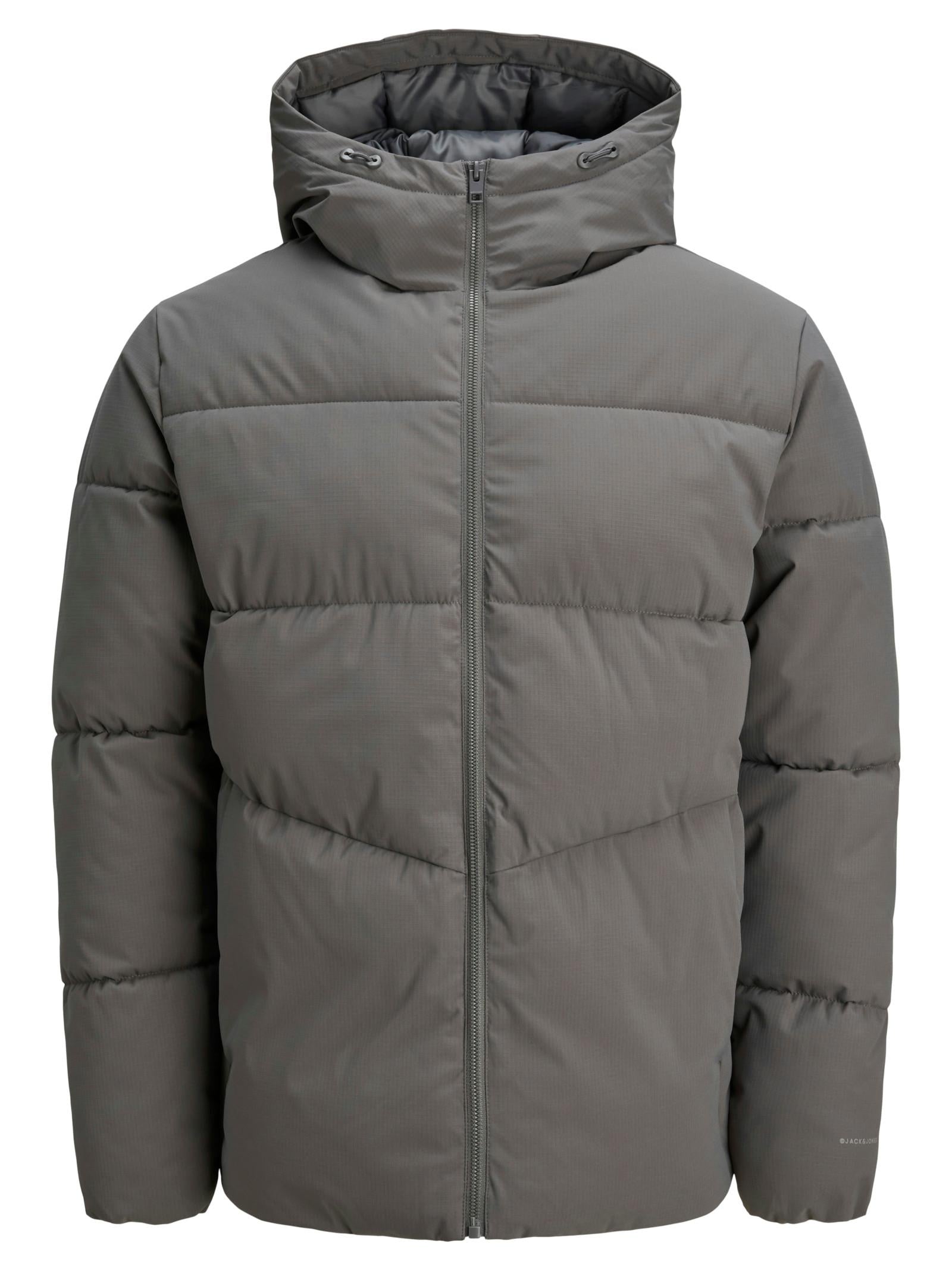 Piumino Jack & Jones Global Grigio con cappuccio 12283517 /CASTLEROCK JACK & JONES 