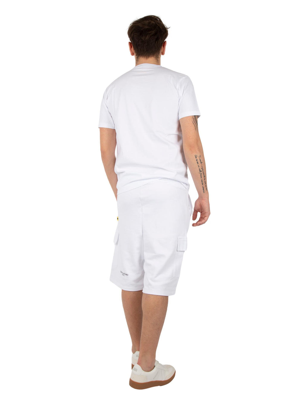 Bermuda Superculture cargo Bianco in felpa KAY BIANCO SUPERCULTURE 