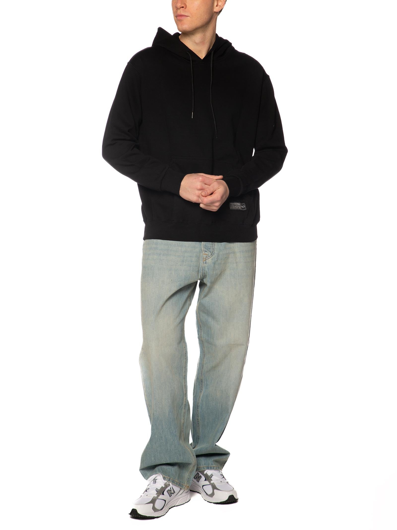 Felpa Propaganda Nero Label FE528 NERO PROPAGANDA 