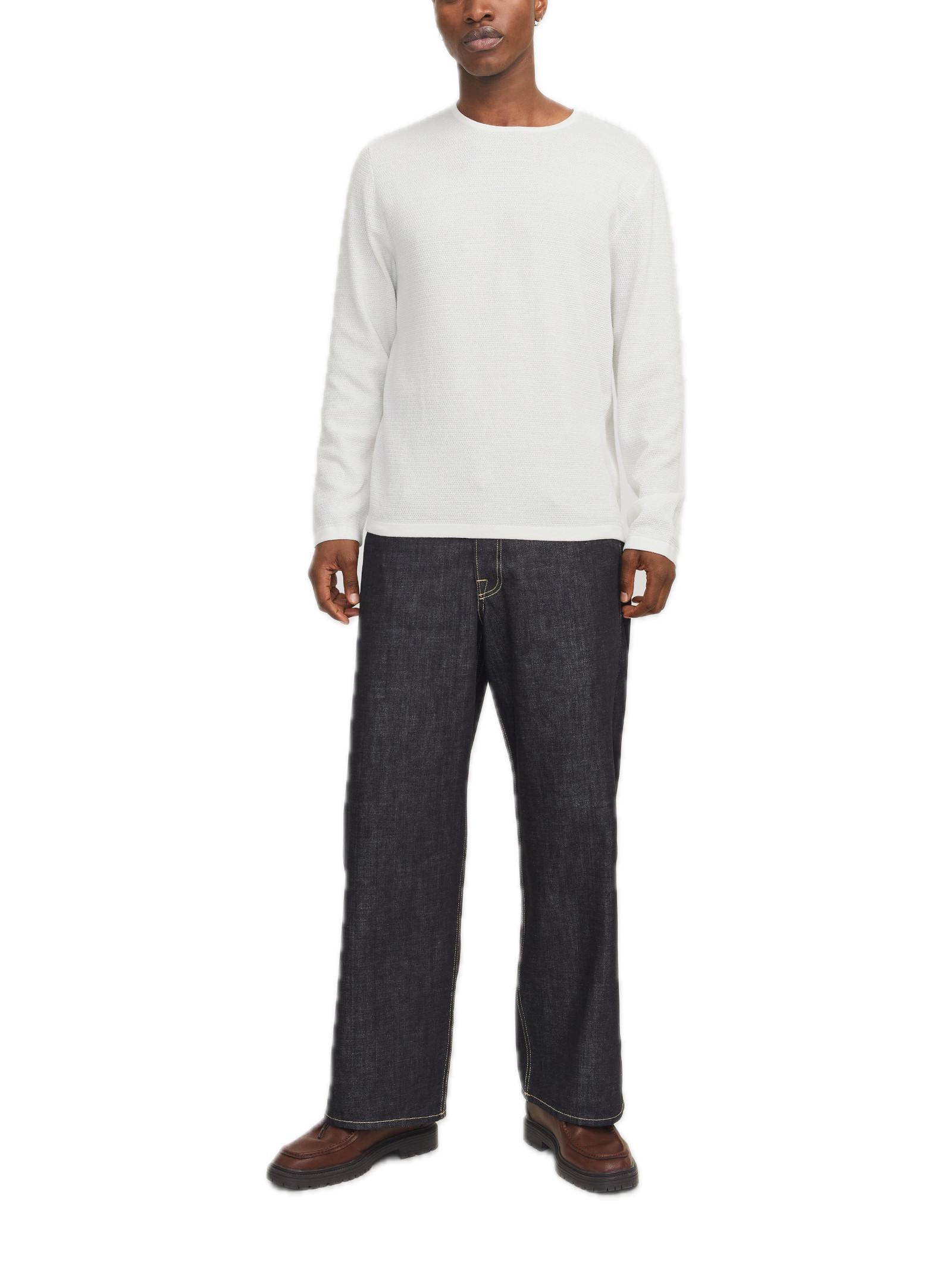 Maglia  Jack & Jones Giorgio Bianco 12268279 /Cloud Dancer JACK & JONES 