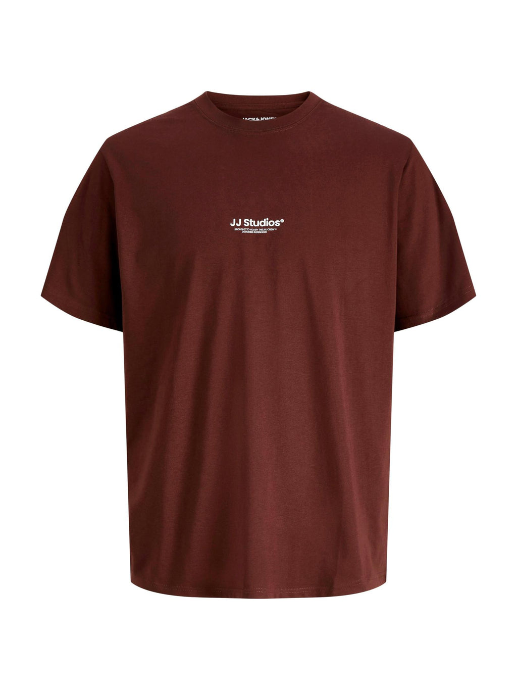T-shirt Jack & Jones Soho Marrone scuro con logo 12278787 /Bitter Chocolate JACK & JONES 