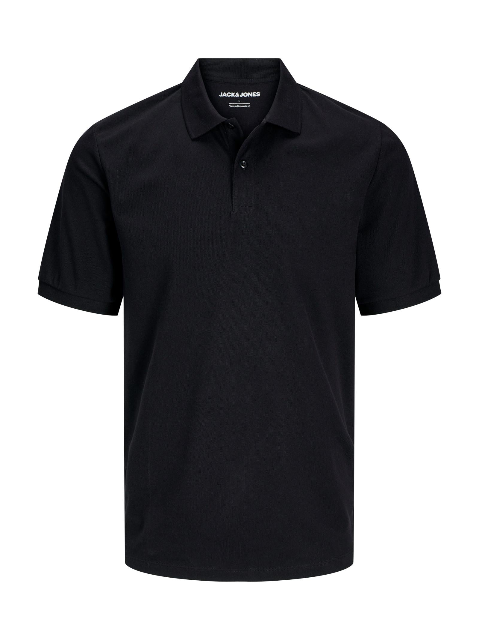 Polo Jack & Jones Nero Kane 12270150 /Black JACK & JONES 