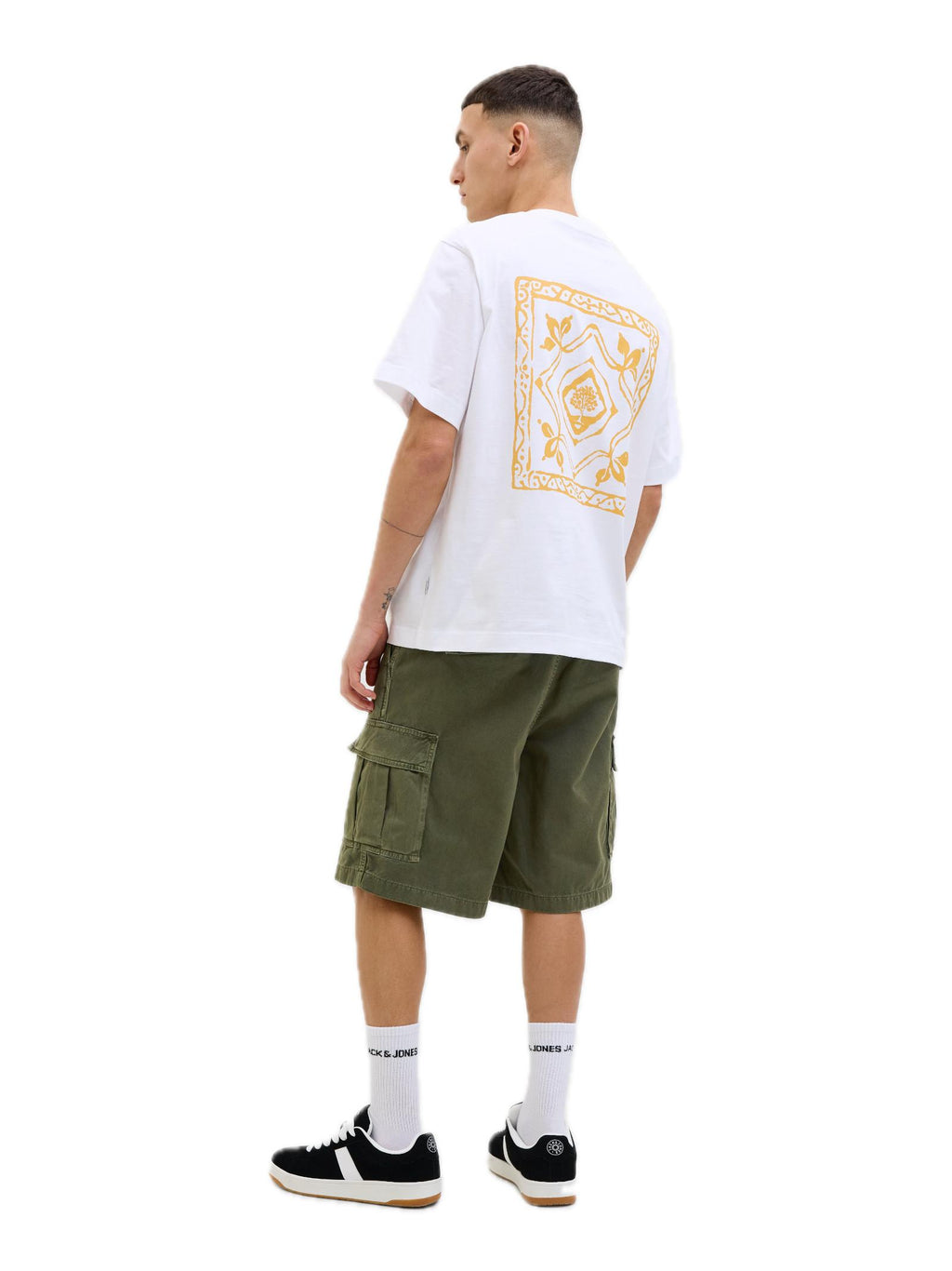 Bermuda Jack & Jones Verde Karl cargo 12269374 /Olive Night JACK & JONES 