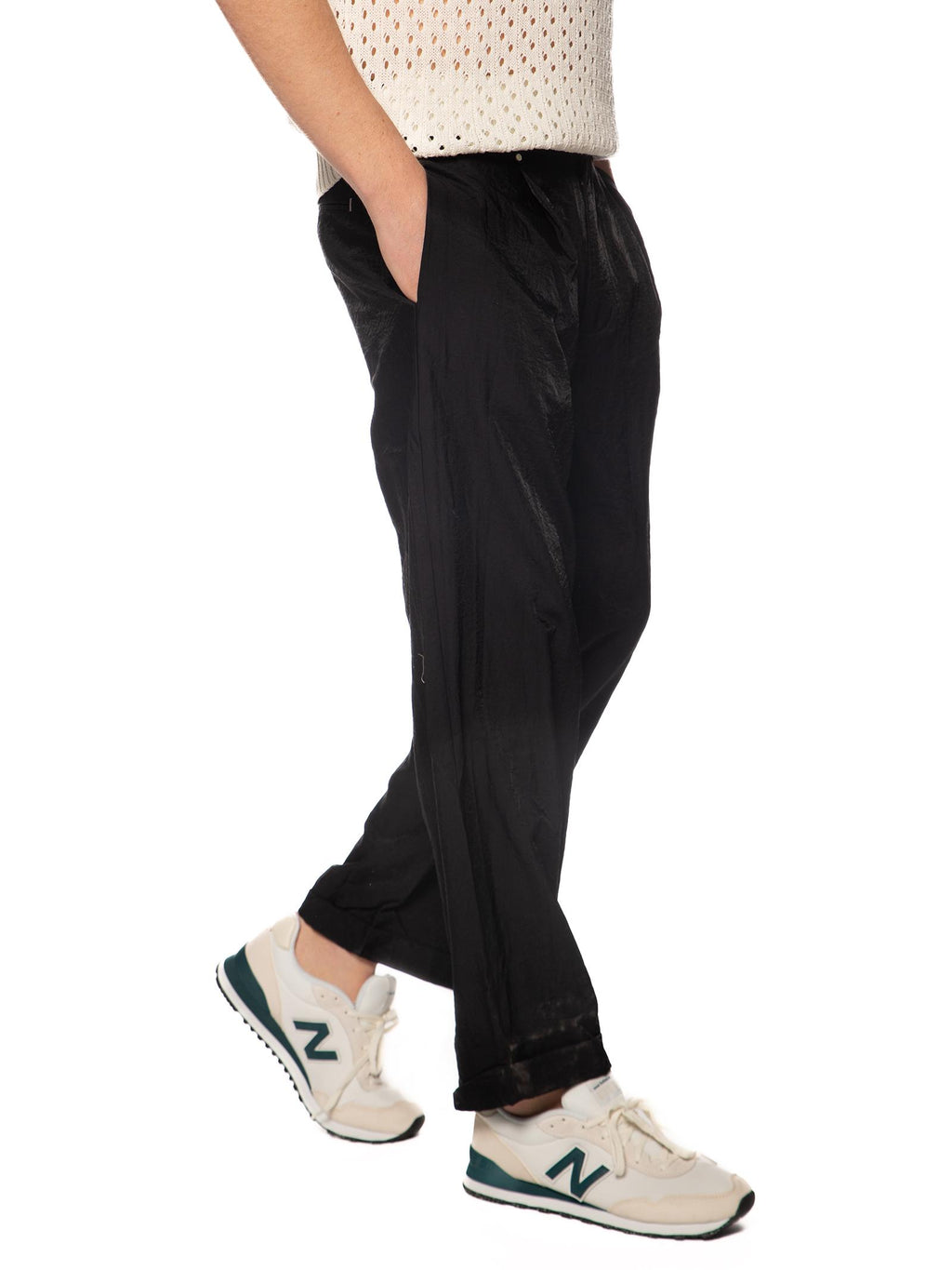 Pantalone Block Eleven Nero japan pence 05BL26054 NERO BLOCK ELEVEN 