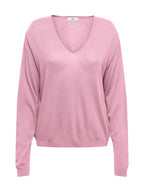 Maglia JDY  Liv Rosa scollo a V 15363546 /Fragrant Lilac JDY 