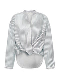 Camicia JDY Bianco Barbara a righe 15363369 /Cloud Dancer JDY 