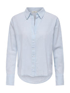 Camicia JDY Bianco celeste Mila a righe 15345487 /Kentucky Blue JDY 