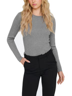 Maglia JDY Plum Argento in lurex 15330569 /Cloud Dancer JDY 