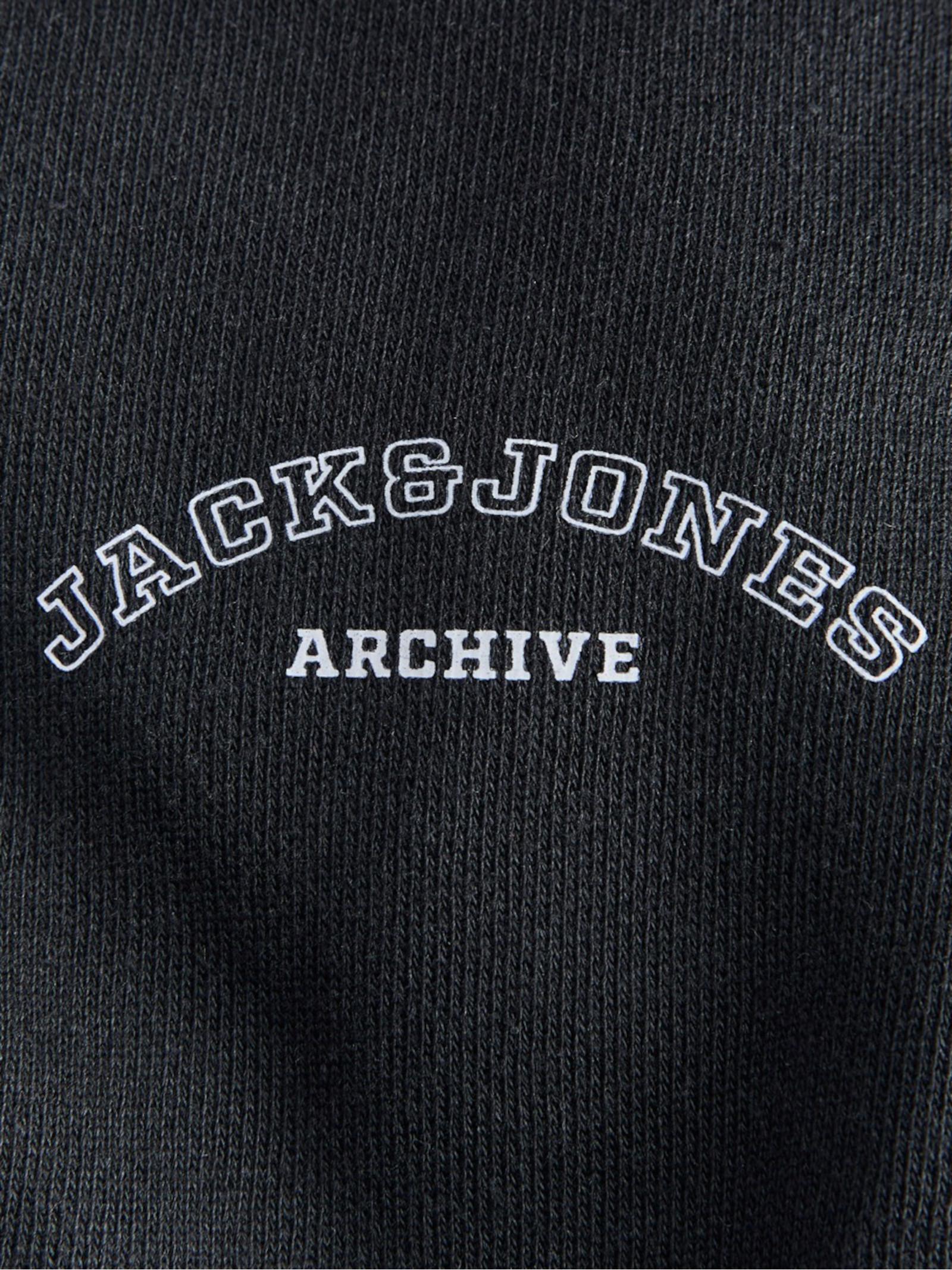 Pantalone Jack & Jones Gordon Nero con polsini 12289724 /Black JACK & JONES 