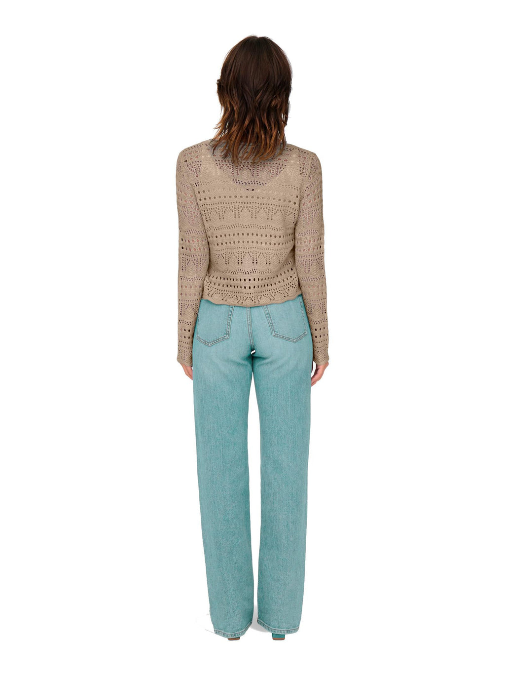 Maglia JDY Beige Sun scollo a barca 15287384 /Greige JDY 