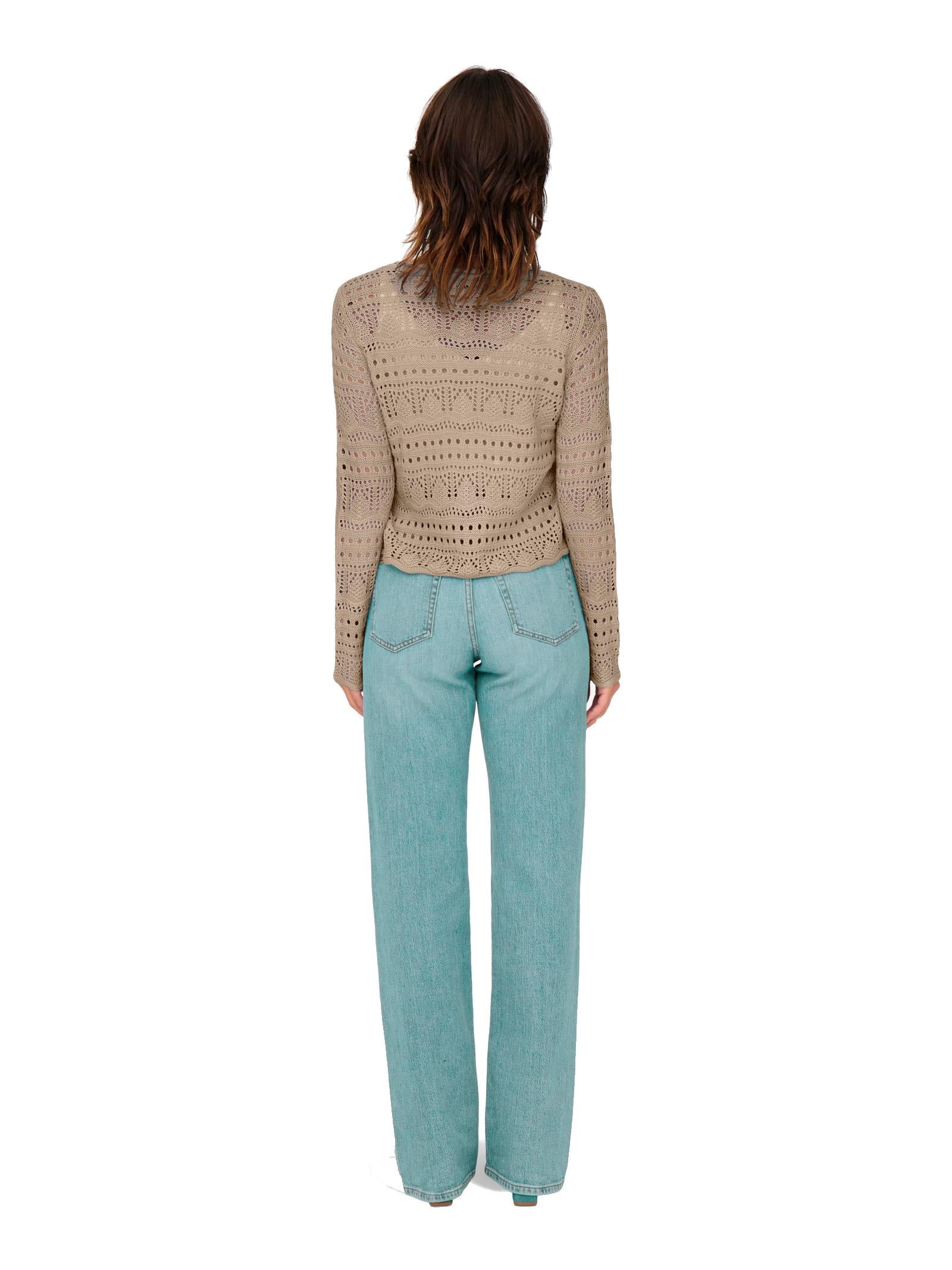 Maglia JDY Beige Sun scollo a barca 15287384 /Greige JDY 