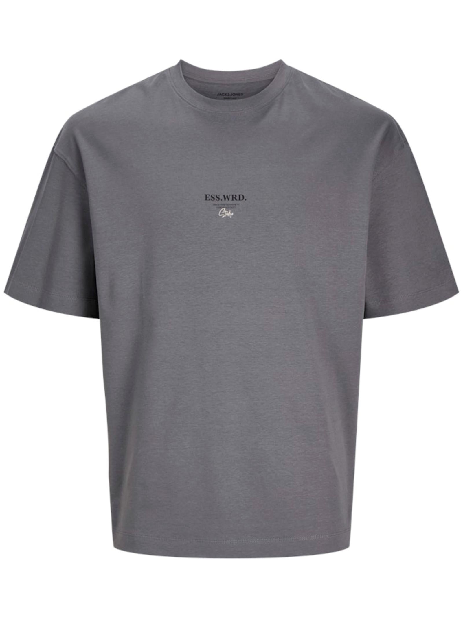 T-shirt JACK & JONES Antracite stampa 12270638 /Castlerock JACK & JONES 