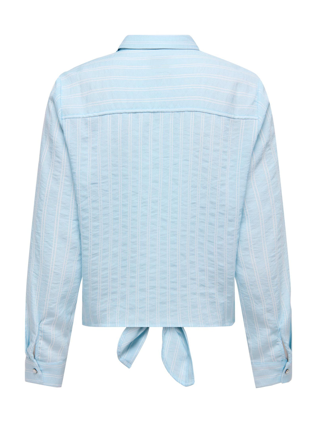 Camicia Only Celeste Lece annodata 15195910 /Cerulean ONLY 