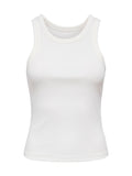 Top Only Val Bianco smanicato 15371705 /Cloud Dancer ONLY 