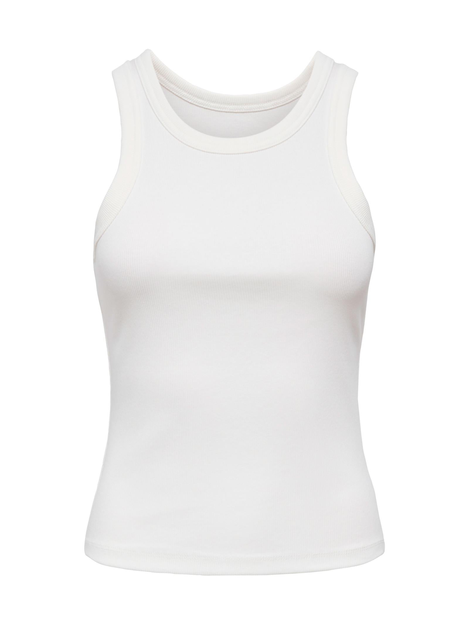 Top Only Val Bianco smanicato 15371705 /Cloud Dancer ONLY 