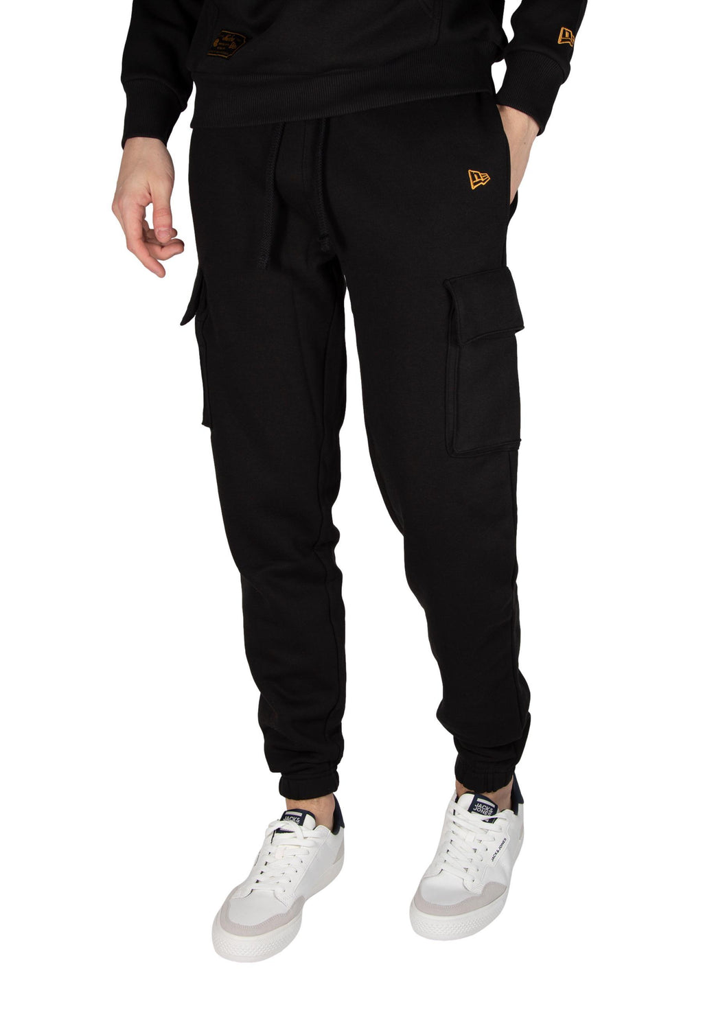 Pantalone New Era Nero in felpa <BR/>