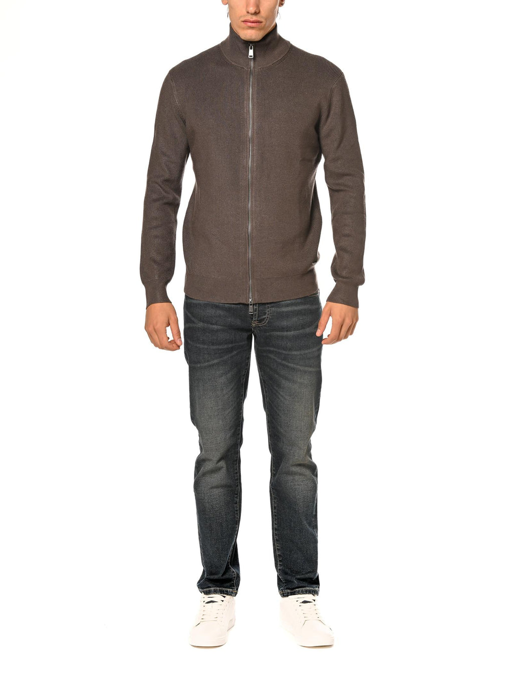 Cardigan Gianni Lupo Verde a coste GL35152GZ VERDE GIANNI LUPO 