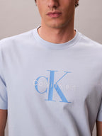T-shirt Calvin Klein Celeste Monologo LV04RB862G C1O CALVIN KLEIN 