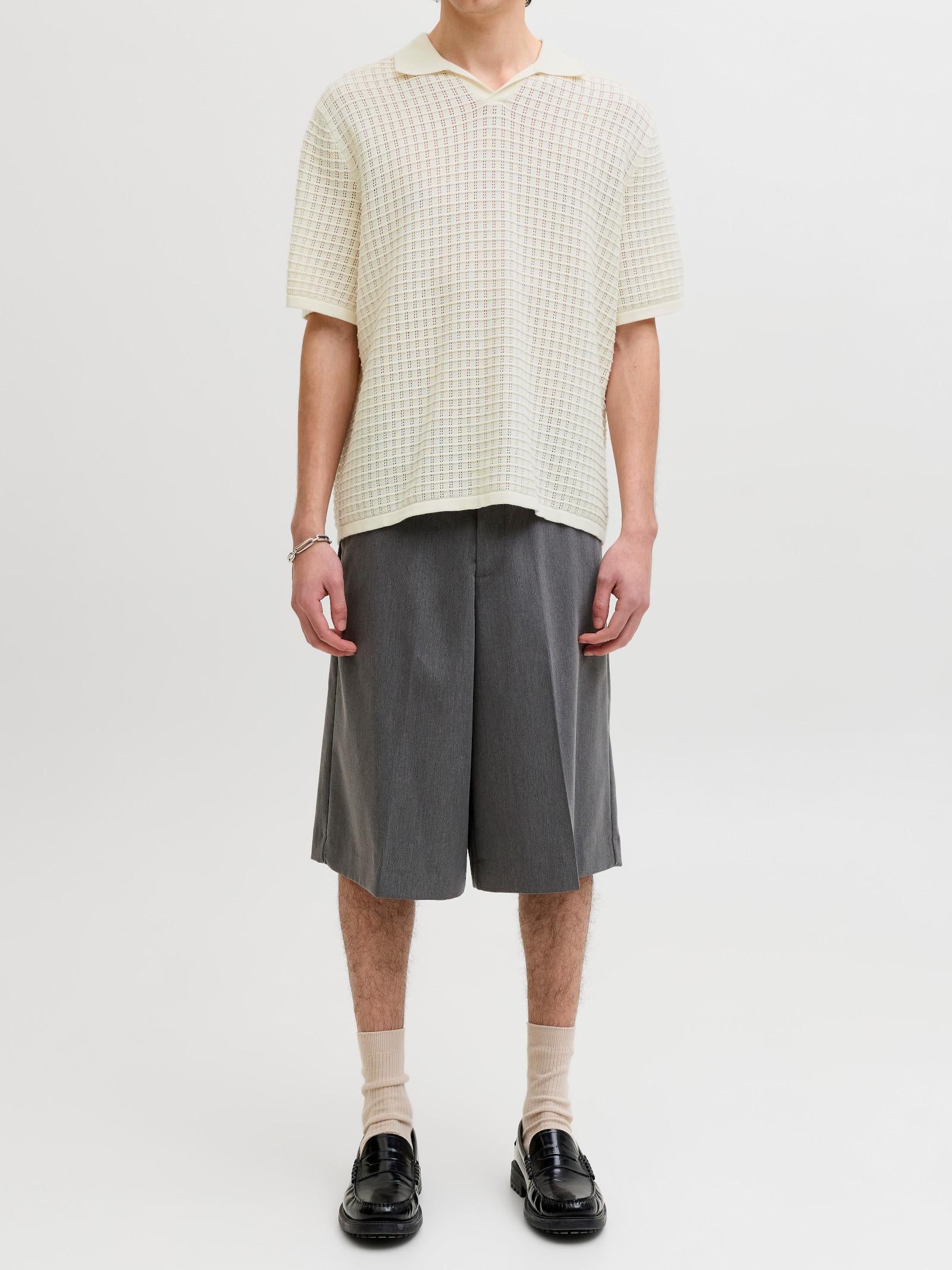 Polo Jack & Jones Panna Tucket collo aperto 12291422 /Sea Salt JACK & JONES 