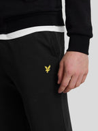 Pantalone Lyle & Scott Nero in felpa ML720VOG JET BLACK LYLE & SCOTT 