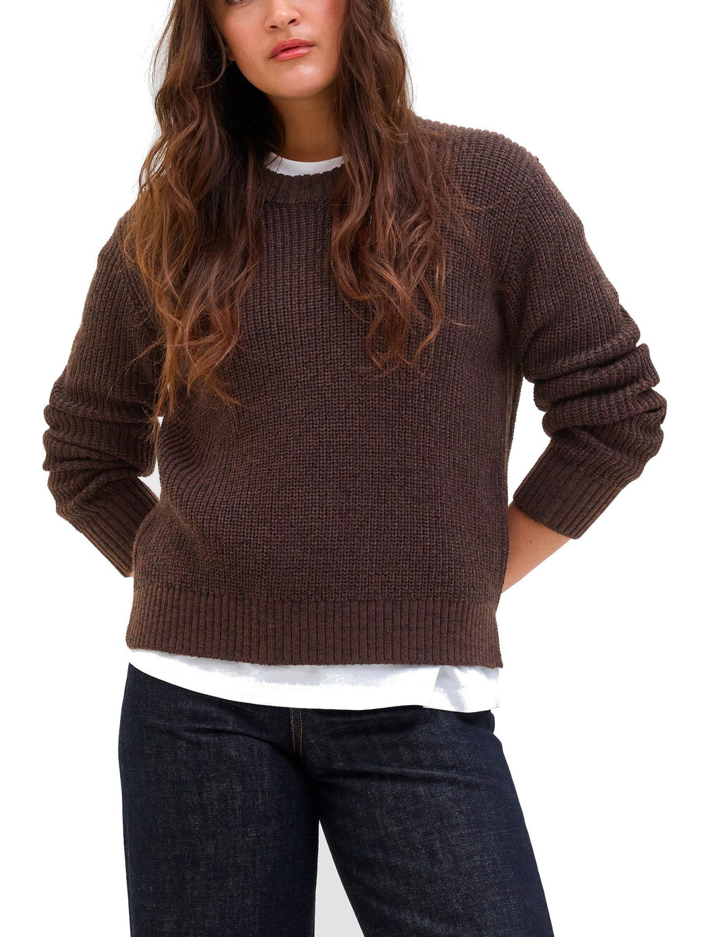 Maglia JJXX Global Marrone Loose 12288012 /Delicioso JJXX 