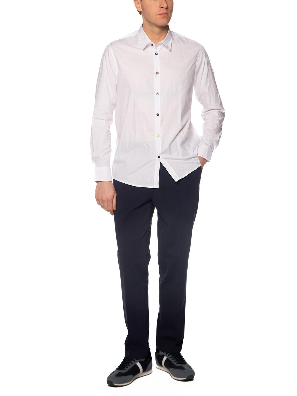 Camicia Seinse Bianco microfantasia CE1090 BIANCO SEINSE 