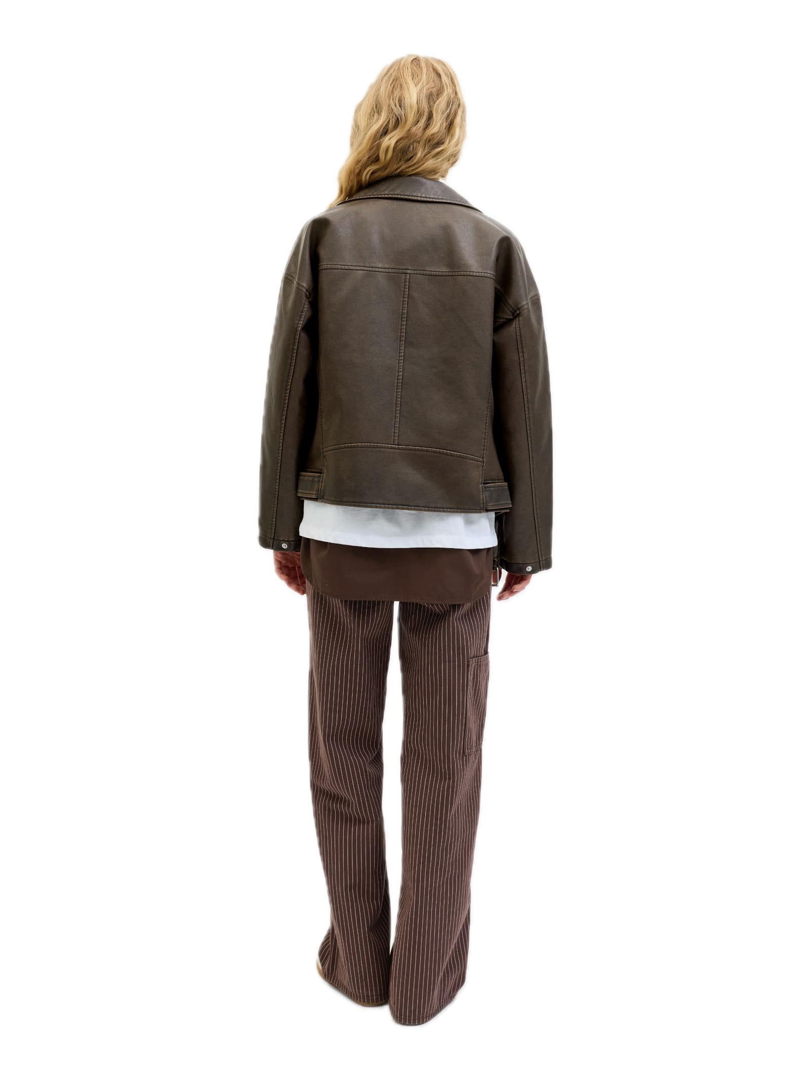 Giubbotto JJXX Frida Marrone biker 12262131 /Bracken JJXX 