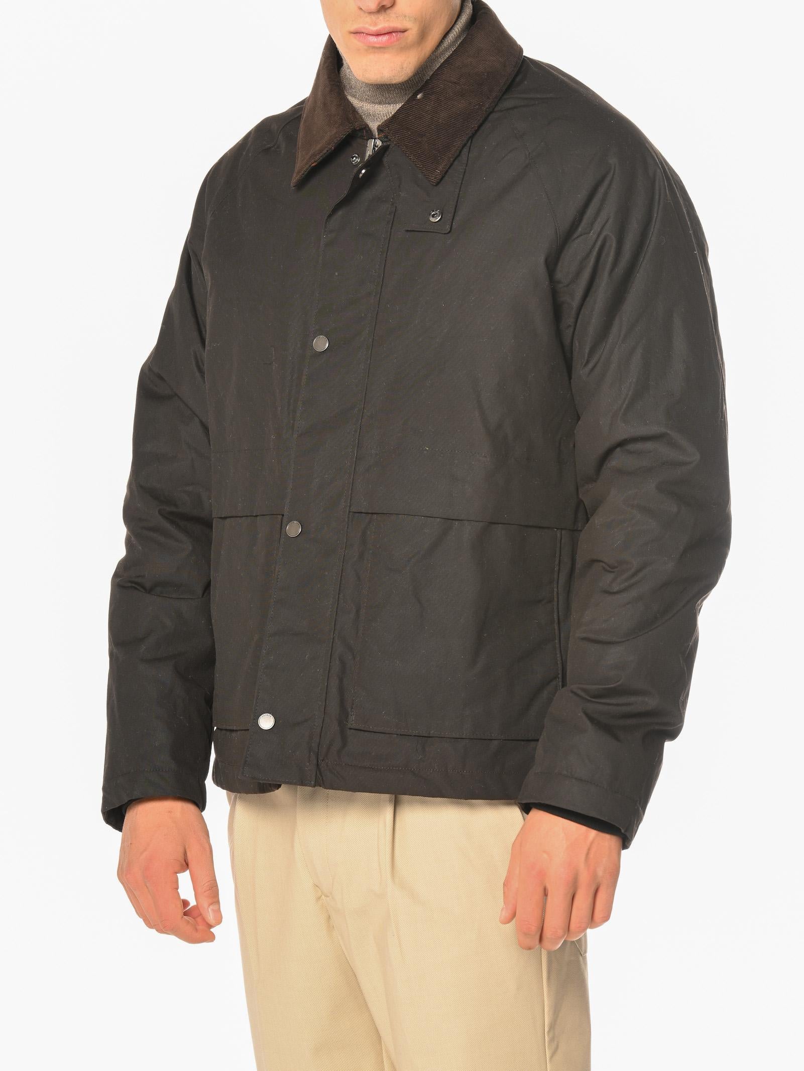 Giubbotto Seinse Moro stile barbour GBI1076 MORO SEINSE 