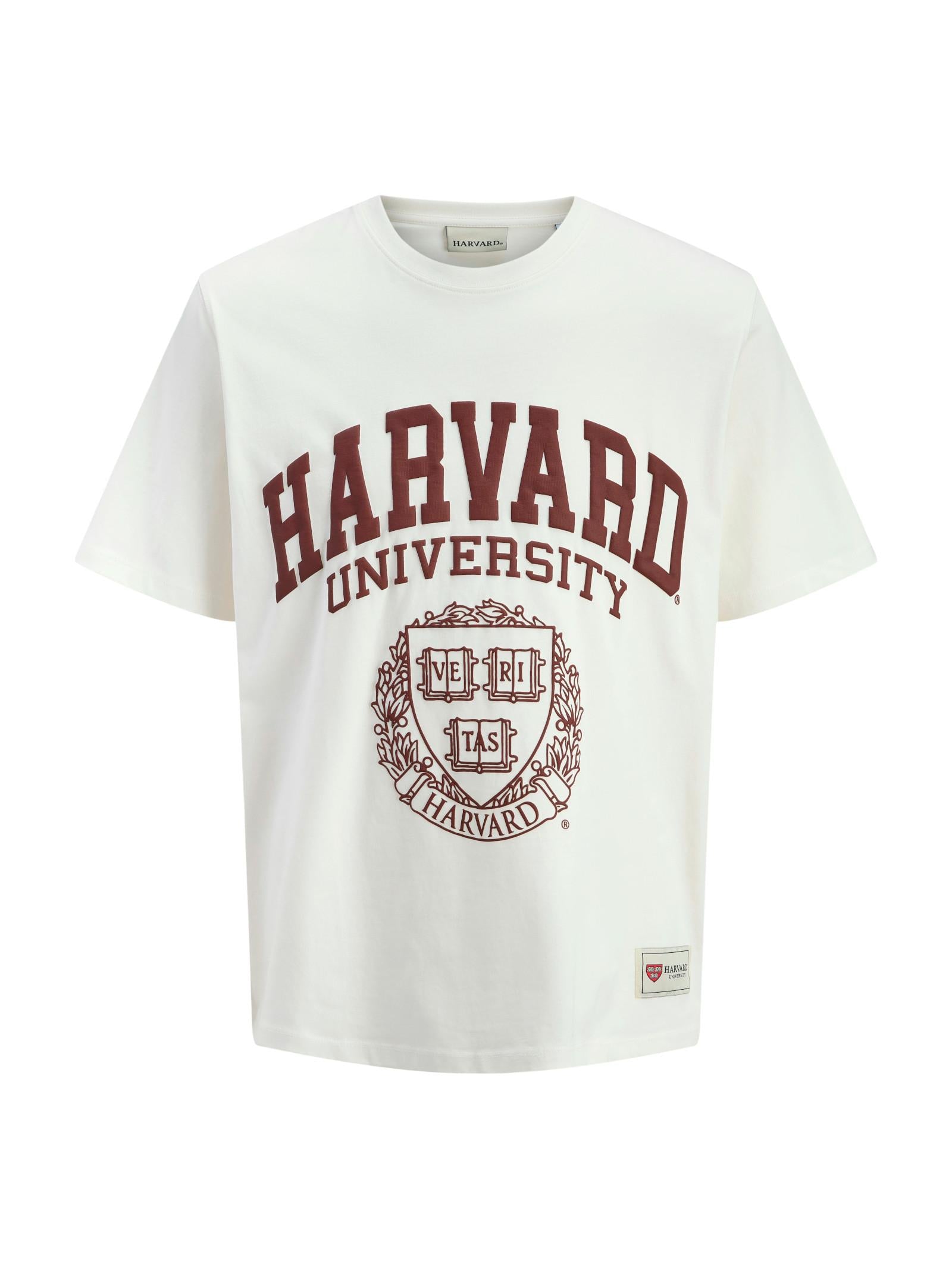 T-shirt Jack & Jones Harvard Bianco Relaxed fit 12290572 /Egret JACK & JONES 