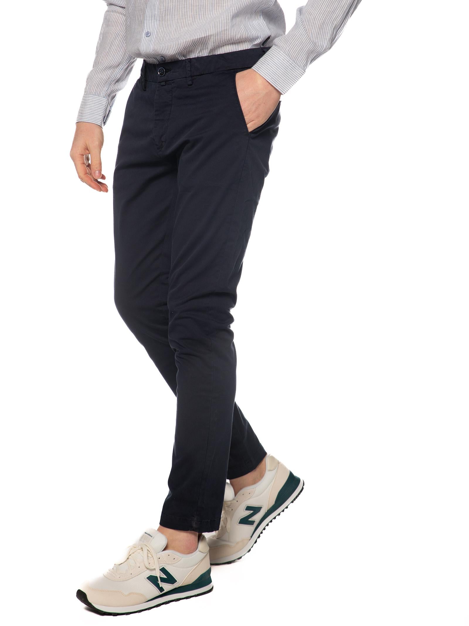 Chino Gianni Lupo Blu slim fit TAHOMA NAVY GIANNI LUPO 