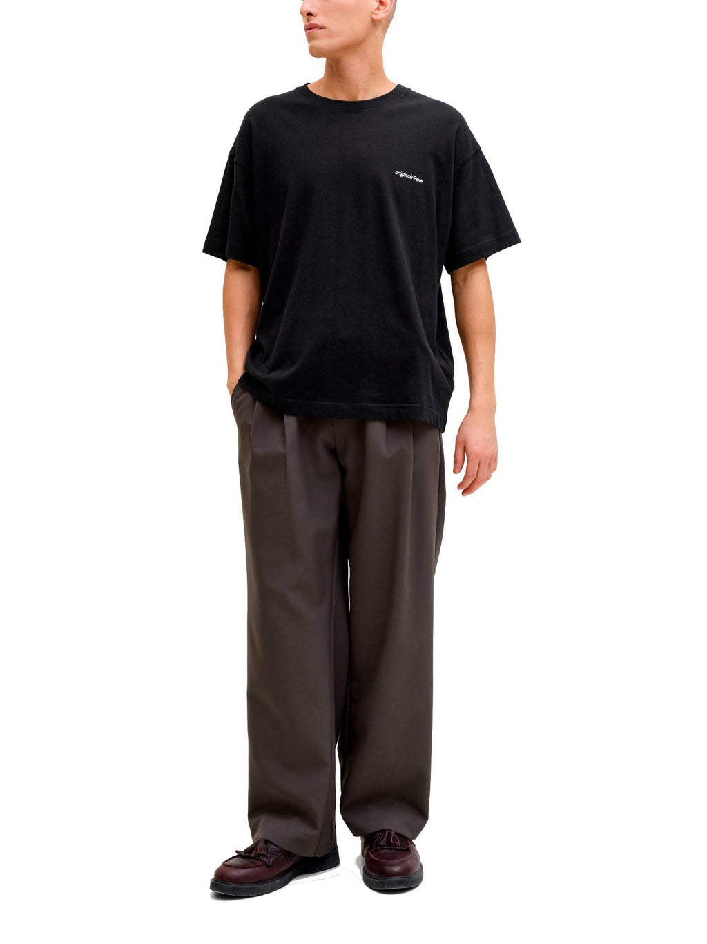 T-shirt Jack & Jones Nero Graphic stampa 12290892 /Black JACK & JONES 