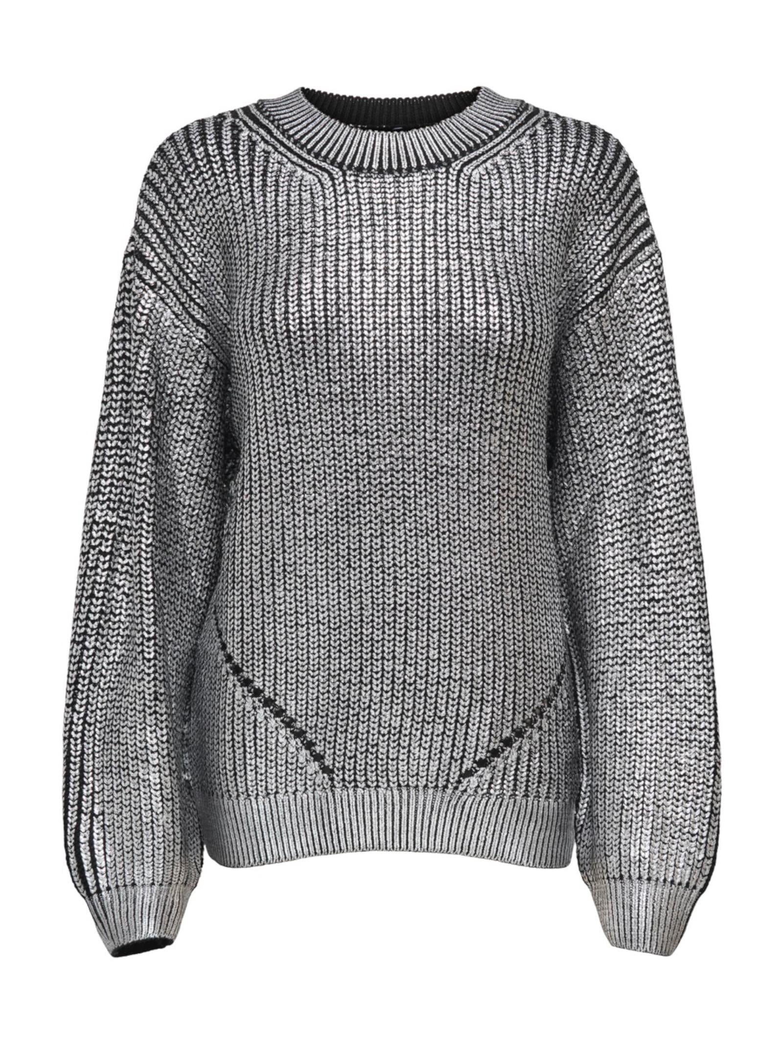 Maglia Only Kama Nero tessuto lucido 15352105 /Black ONLY 