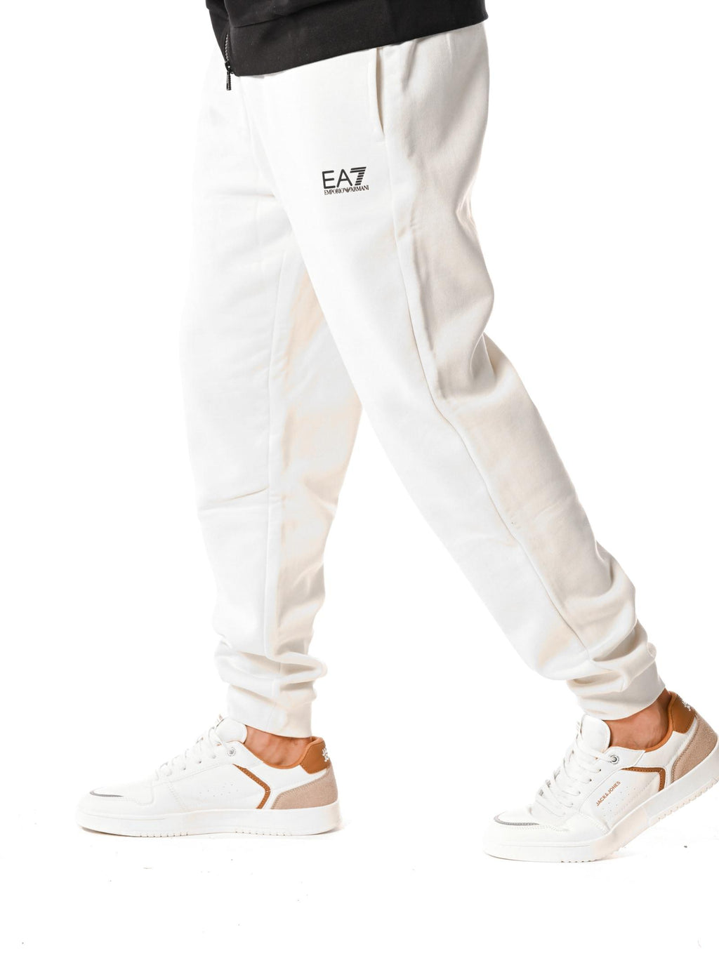 Pantalone Emporio Armani Panna in felpa 8NPP64 U1105 EA7 