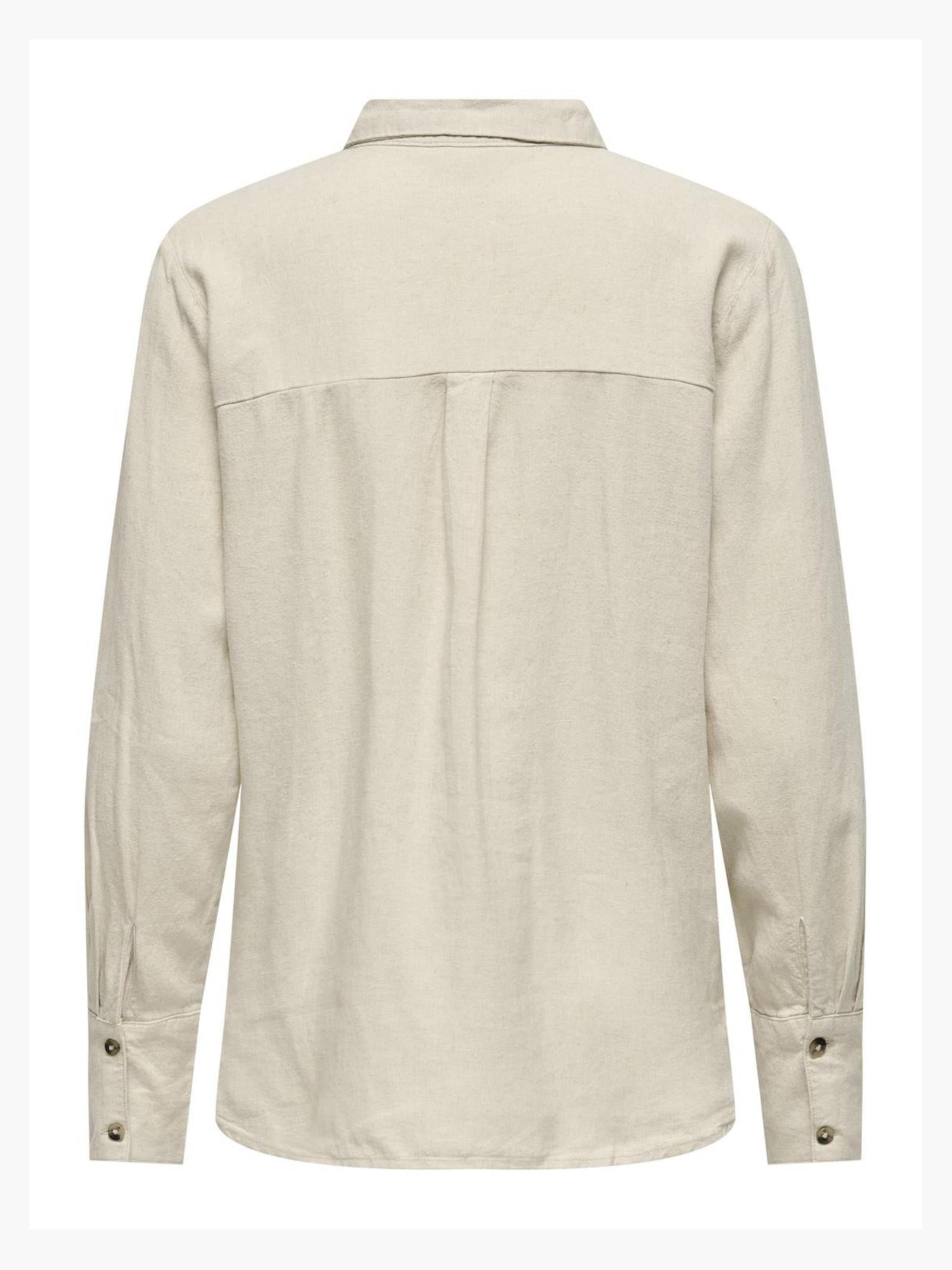 Camicia JDY Say Beige in lino 15318364 /Oatmeal JDY 