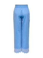 Pantalone Only Azzurro Paula sangallo 15343184 /Blue Bonnet ONLY 