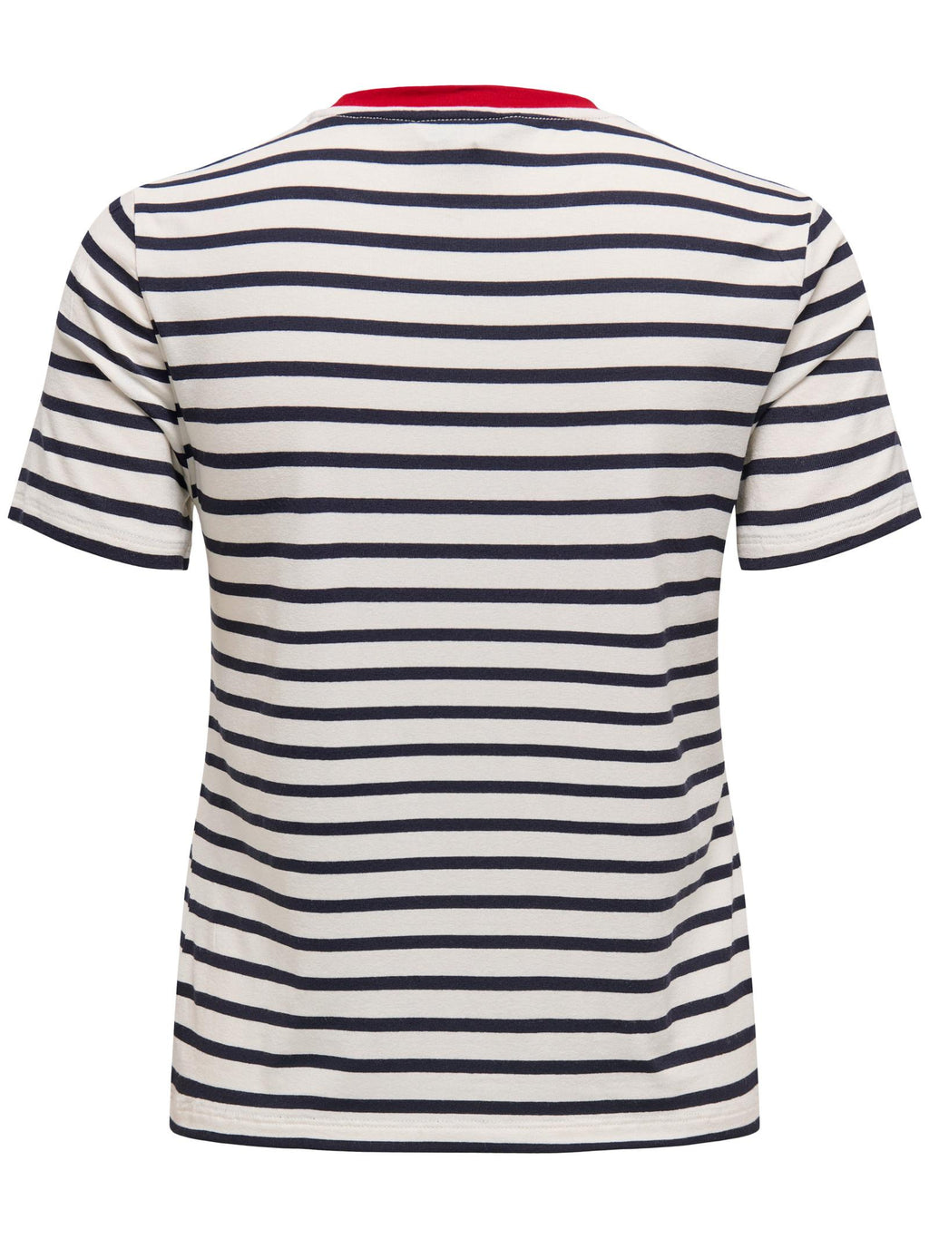 T-shirt Only Bianco Ciliegia Eart a righe 15318959 /Cherry Cloud Dancer ONLY 