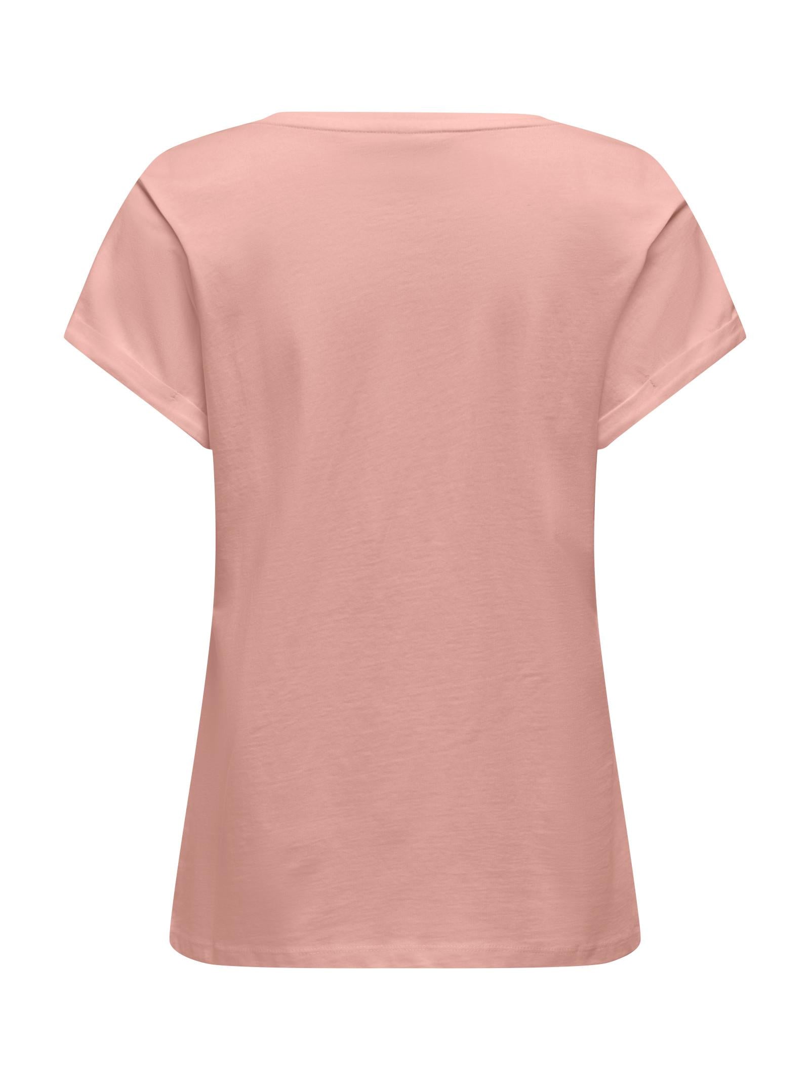 T-shirt Only Feluca Cipria con stampa 15367627 /Misty Rose ONLY 